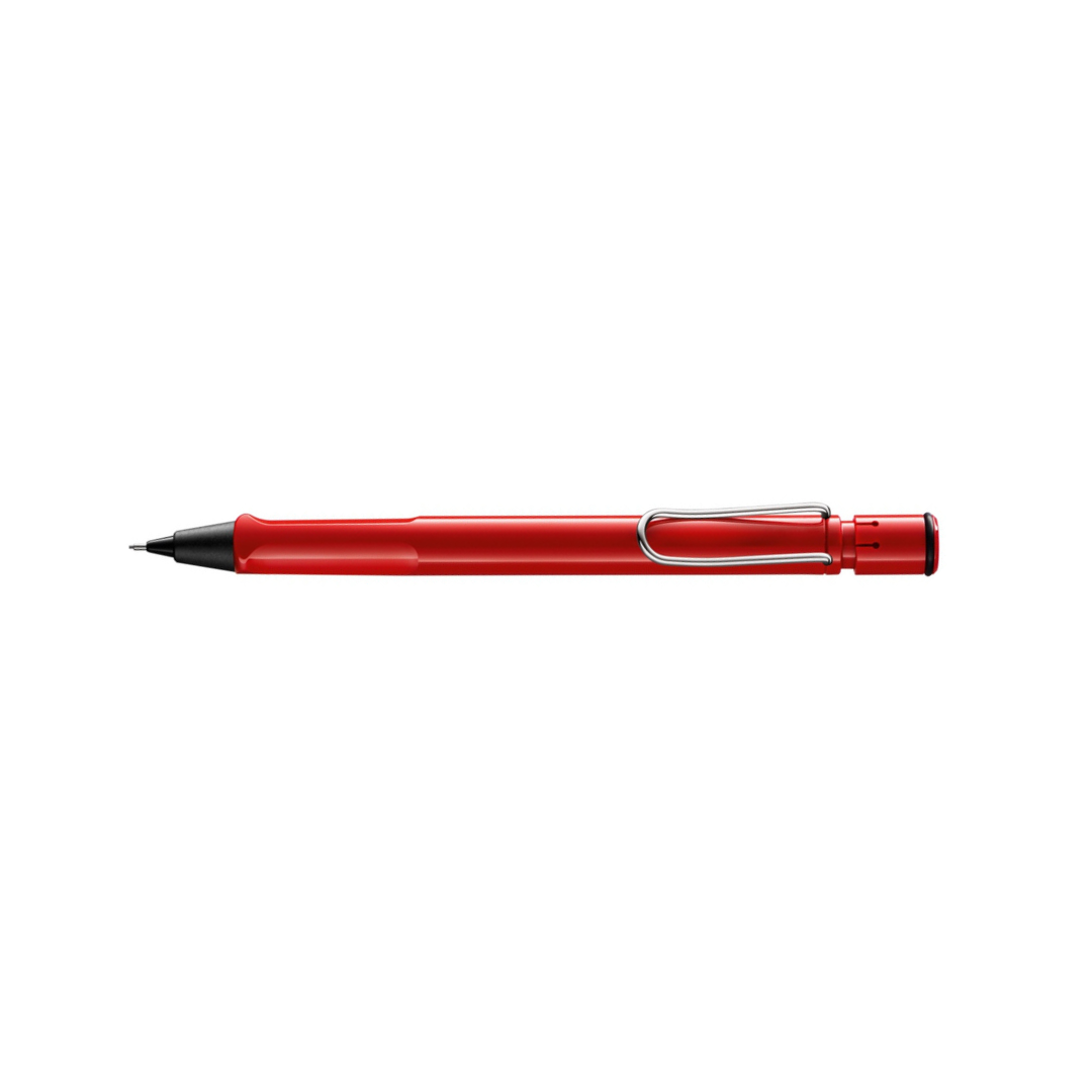 Lamy Safari Mechanical Pencil Red — Lamy mechanical pencil — precision drafting and writing pencil, at Cityluxe Singapore