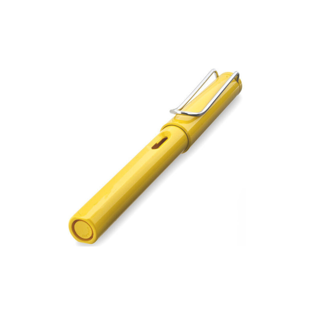 Lamy Safari Fountain Pen Yellow — Lamy fountain pen — precision nib writing instrument, at Cityluxe Singapore stationery store