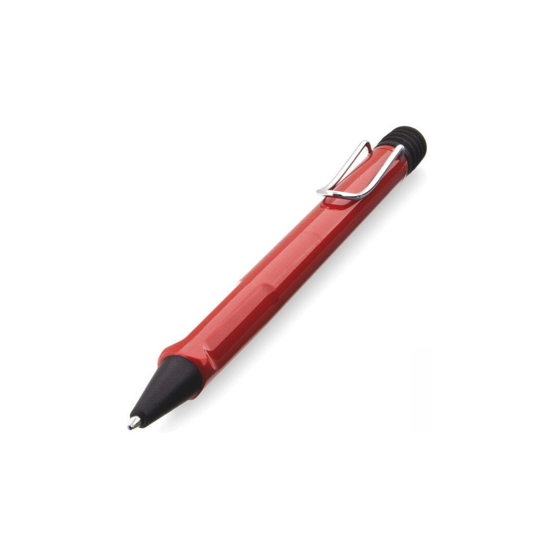 Lamy Safari Ballpoint Pen Red — Lamy ballpoint pen — reliable smooth-writing everyday pen, at Cityluxe Singapore