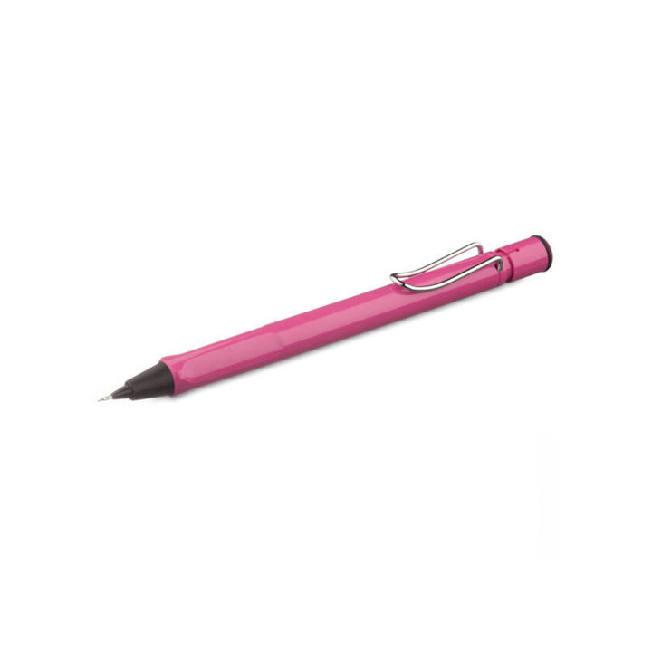 Lamy Safari Mechanical Pencil Pink — Lamy mechanical pencil — precision drafting and writing pencil, at Cityluxe Singapore