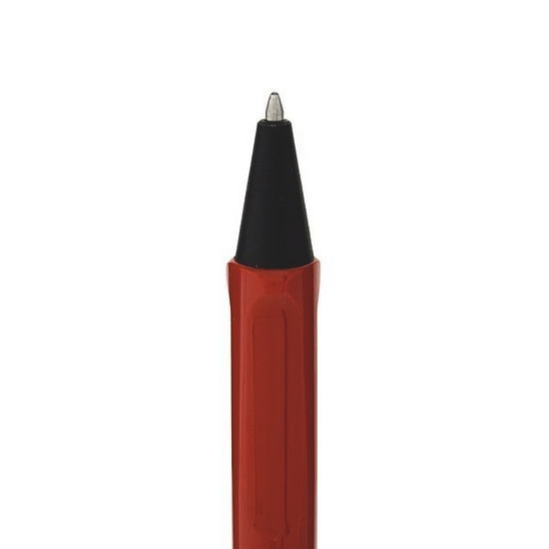 Lamy Safari Ballpoint Pen Red — Lamy ballpoint pen — reliable smooth-writing everyday pen, at Cityluxe Singapore