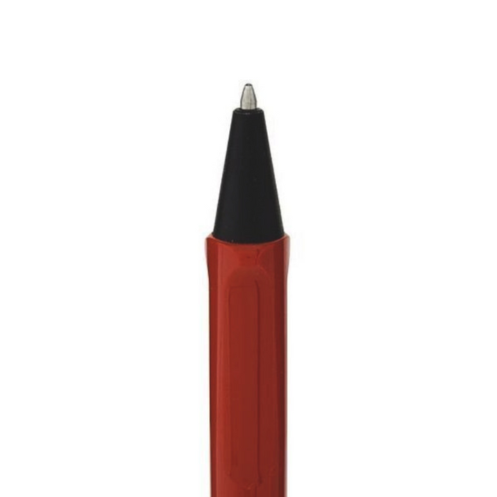 Lamy Safari Ballpoint Pen Red — Lamy ballpoint pen — reliable smooth-writing everyday pen, at Cityluxe Singapore