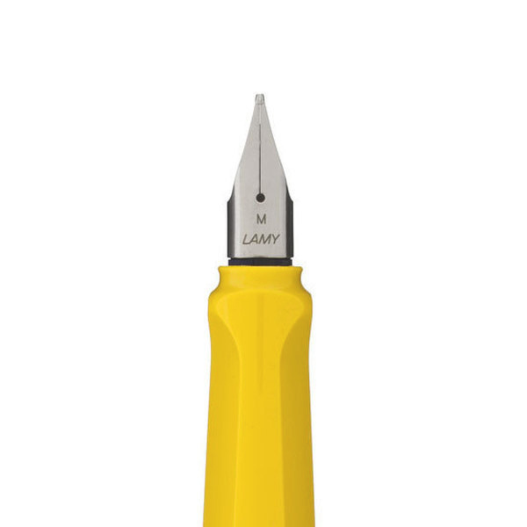 Lamy Safari Fountain Pen Yellow — Lamy fountain pen — precision nib writing instrument, at Cityluxe Singapore stationery store