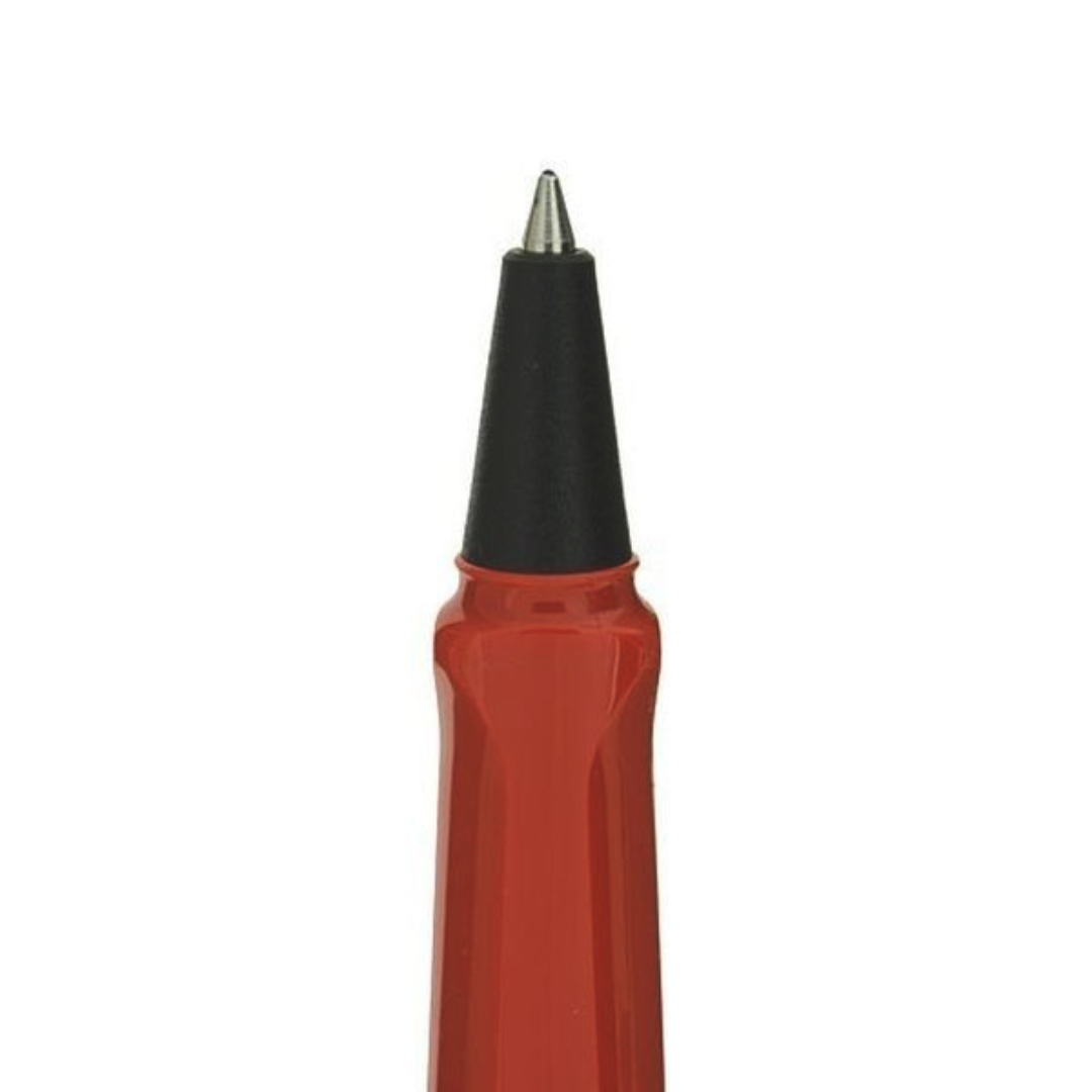 Lamy Safari Rollerball Pen Red — Lamy rollerball pen — fluid gel ink writing instrument, at Cityluxe Singapore