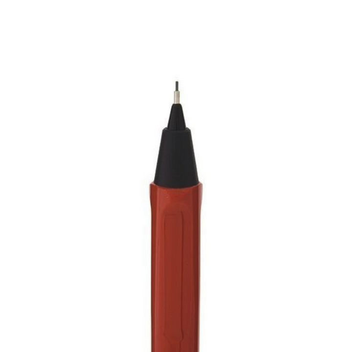 Lamy Safari Mechanical Pencil Red — Lamy mechanical pencil — precision drafting and writing pencil, at Cityluxe Singapore
