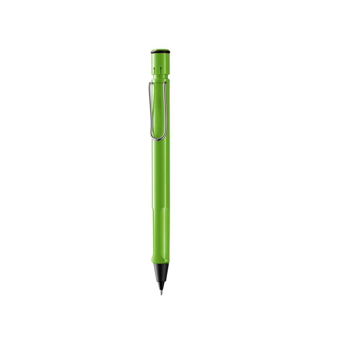 Lamy Safari Mechanical Pencil Green — Lamy mechanical pencil — precision drafting and writing pencil, at Cityluxe Singapore