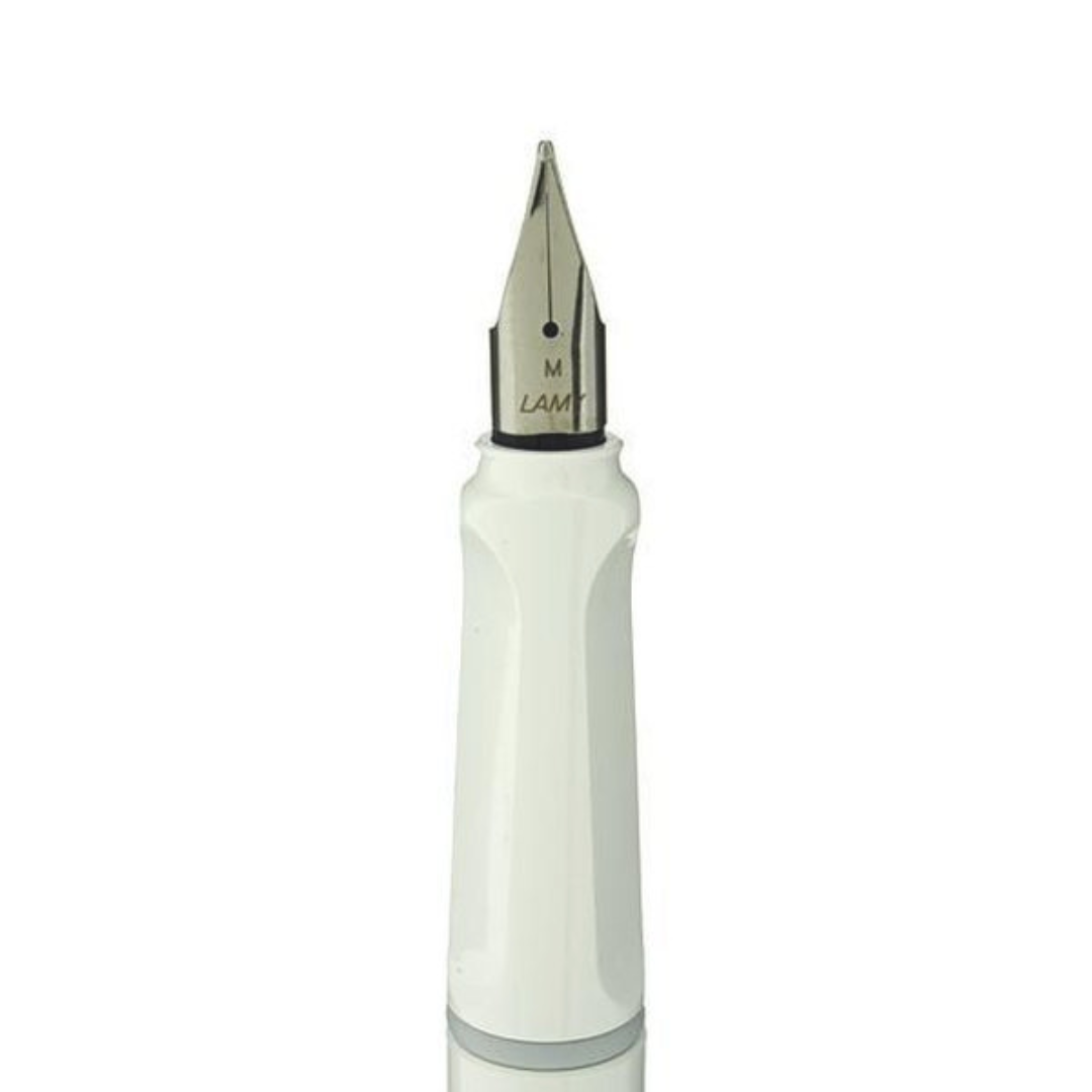 Lamy Safari Fountain Pen White — Lamy fountain pen — precision nib writing instrument, at Cityluxe Singapore stationery store