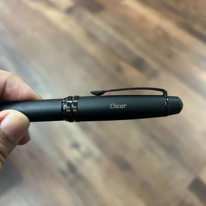 Cross Bailey Rollerball Pen in Matte Black — Cross rollerball pen — fluid gel ink writing instrument, at Cityluxe Singapore