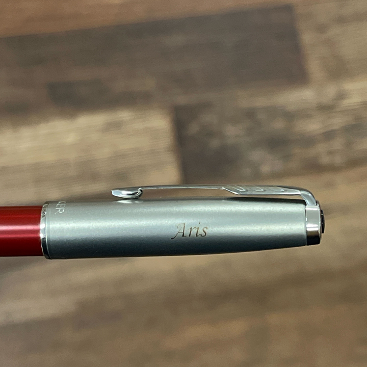 Parker Sonnet Essentials Fountain Pen Red CT in Medium — Parker fountain pen — precision nib writing instrument, at Cityluxe Singapore stationery store