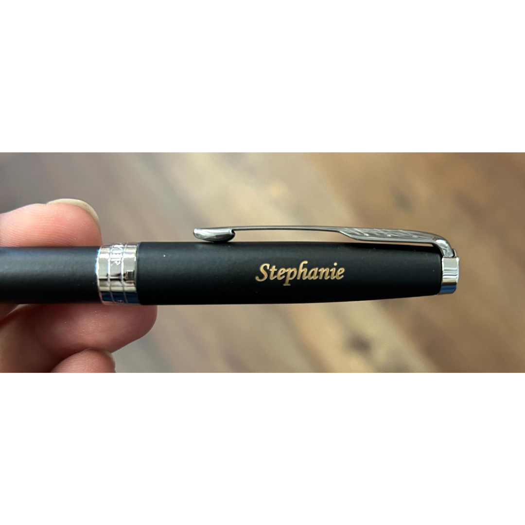 Parker Sonnet Lacquer Black CT Ballpoint Pen — Parker ballpoint pen — reliable smooth-writing everyday pen, at Cityluxe Singapore