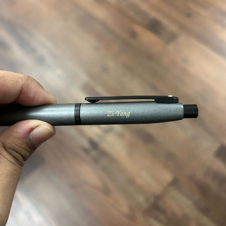 Sheaffer VFM 9424 Matte Gray With Matte Black Trim Rollerball Pen (WW31)