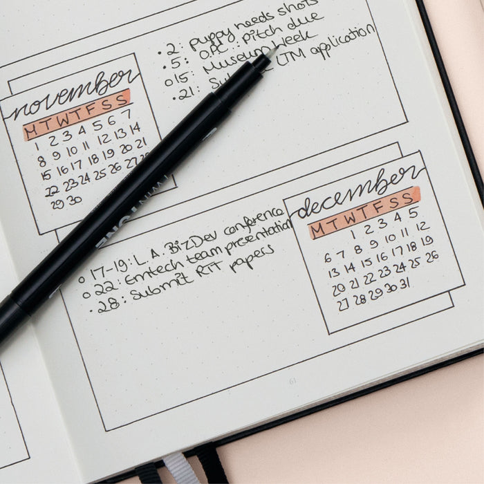 Leuchtturm1917 Bullet Journal Edition 2 A5 Medium Hardcover Notebook in Dotted / Green23 — Leuchtturm1917 notebook — quality writing journal with premium paper, at Cityluxe Singapore stationery store