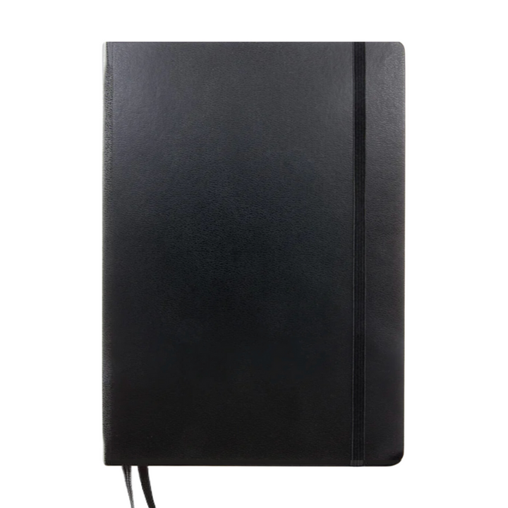 Leuchtturm1917 A5 Medium Hardcover Weekly Planner &amp; Notebook 2025 - Dotted / Black