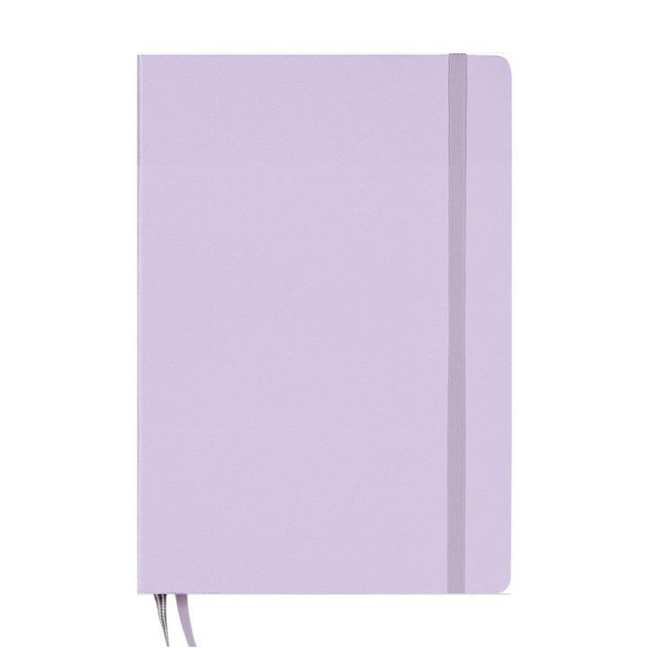 Leuchtturm1917 A5 Medium Hardcover Weekly Planner &amp; Notebook 2025 - Dotted / Lilac