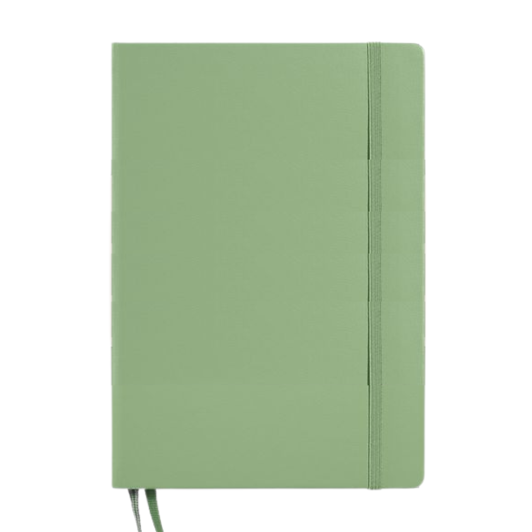 Leuchtturm1917 A5 Medium Hardcover Weekly Planner &amp; Notebook 2025 - Sage