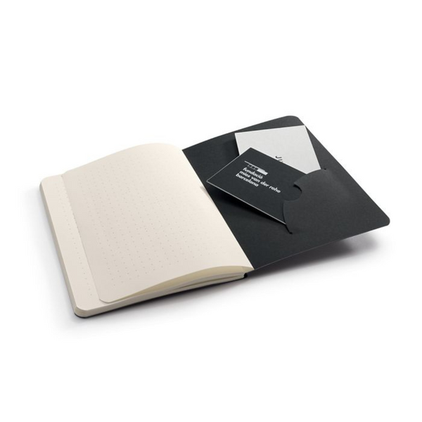 将图片加载到图库查看器，Leuchtturm1917 Bullet Journal Pocket A6 Softcover Notebook - Dotted / Black
