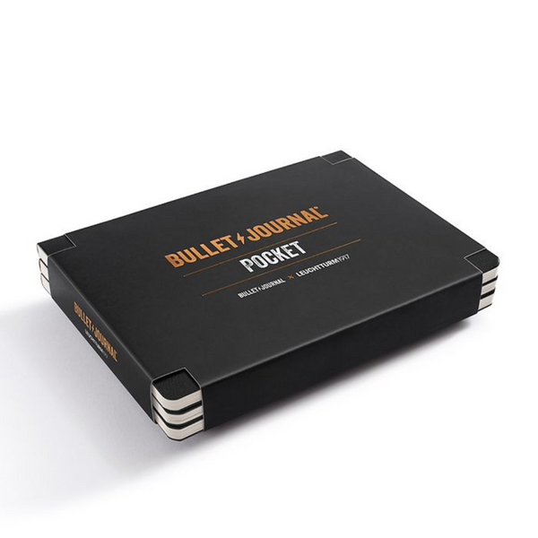 将图片加载到图库查看器，Leuchtturm1917 Bullet Journal Pocket A6 Softcover Notebook - Dotted / Black
