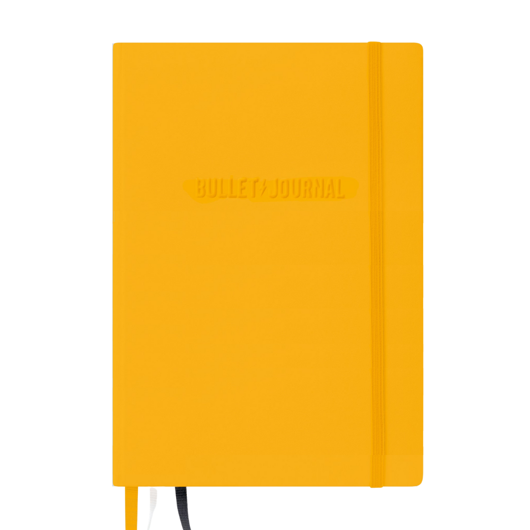 Leuchtturm1917 Bullet Journal Edition 2 A5 Medium Hardcover Notebook in Dotted / Yellow24 — Leuchtturm1917 notebook — quality writing journal with premium paper, at Cityluxe Singapore stationery store