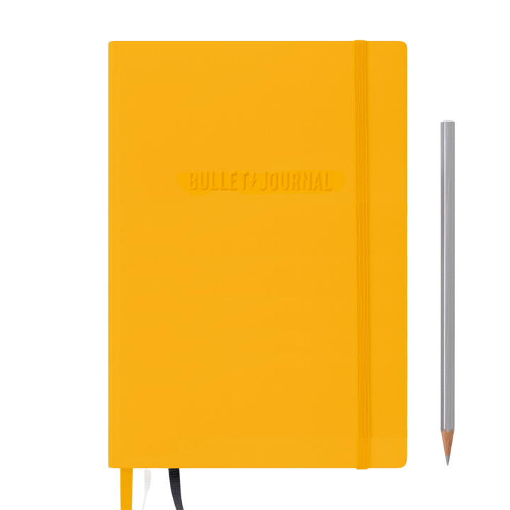 Leuchtturm1917 Bullet Journal Edition 2 A5 Medium Hardcover Notebook in Dotted / Yellow24 — Leuchtturm1917 notebook — quality writing journal with premium paper, at Cityluxe Singapore stationery store