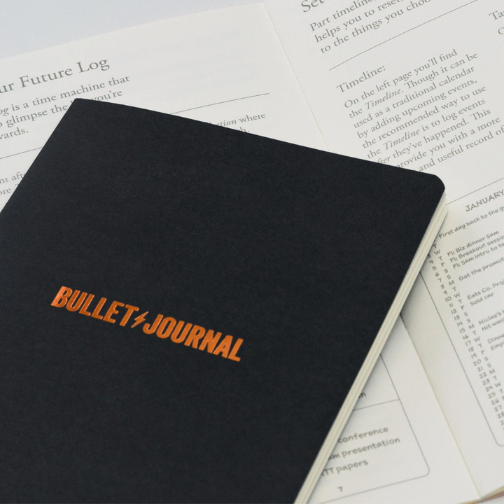 Leuchtturm1917 Bullet Journal Edition 2 A5 Medium Hardcover Notebook in Dotted / Yellow24 — Leuchtturm1917 notebook — quality writing journal with premium paper, at Cityluxe Singapore stationery store