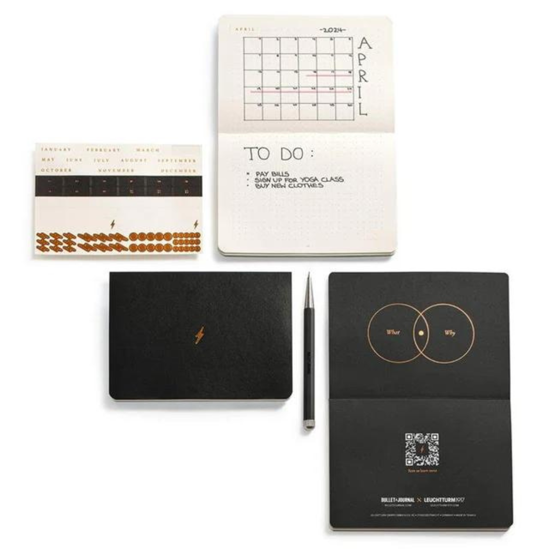 Leuchtturm1917 Bullet Journal Pocket A6 Softcover Notebook in Dotted / Yellow24 — Leuchtturm1917 notebook — quality writing journal with premium paper, at Cityluxe Singapore stationery store