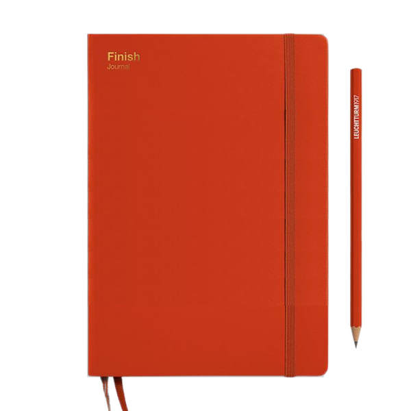 Load image into Gallery viewer, Leuchtturm1917 Finish Journal A5 Medium Hardcover Notebook - Fox Red
