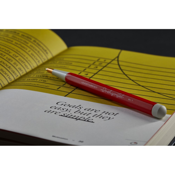 Leuchtturm1917 Finish Journal A5 Medium Hardcover Notebook - Navy Blue