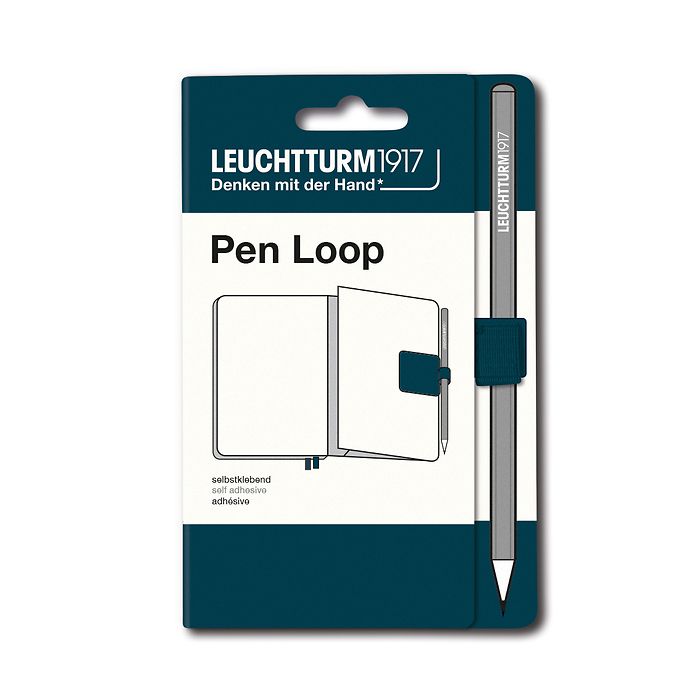 Leuchtturm1917 Pen Loop in Deep Sea — Leuchtturm1917 pen loop — premium stationery and lifestyle, at Cityluxe Singapore