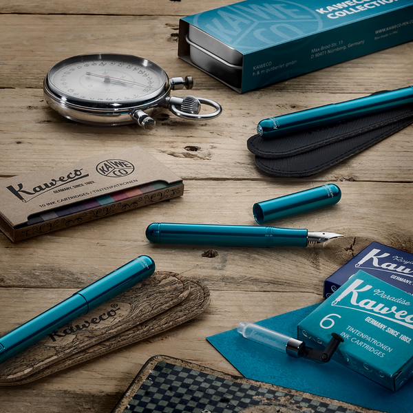 Load image into Gallery viewer, Kaweco Collection Fountain Pen - Liliput Blue
