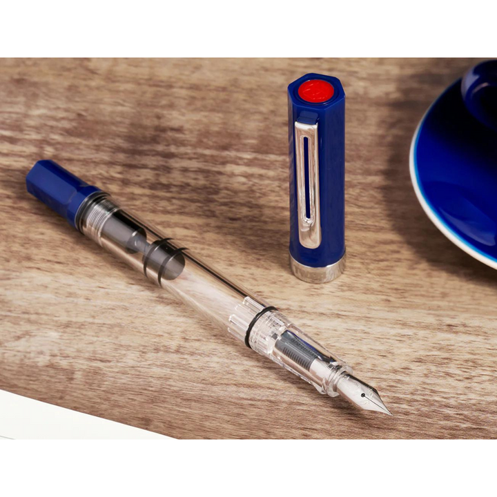 TWSBI ECO Fountain Pen in Dark Sapphire — TWSBI fountain pen — precision nib writing instrument, at Cityluxe Singapore stationery store