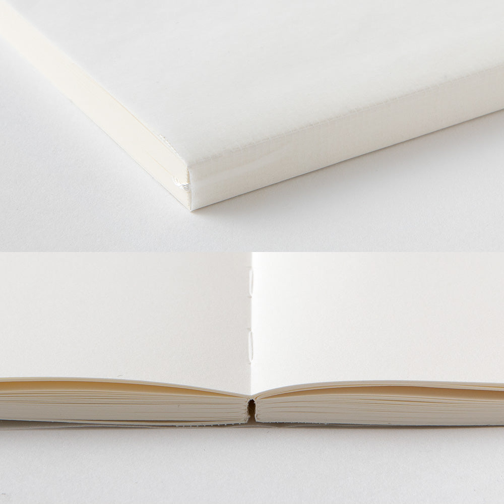 MD Notebook Cotton (A5 Square) in Blank — MD Paper notebook — quality writing journal with premium paper, at Cityluxe Singapore stationery store