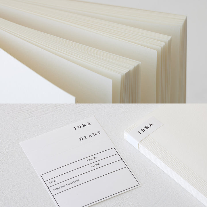 MD Notebook Cotton (A5) in Blank — MD Paper notebook — quality writing journal with premium paper, at Cityluxe Singapore stationery store