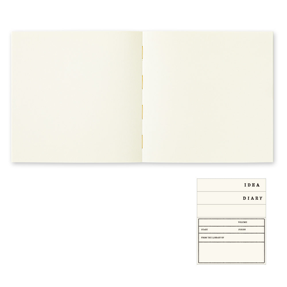 MD Notebook Thick (A5 Square) in Blank — MD Paper notebook — quality writing journal with premium paper, at Cityluxe Singapore stationery store