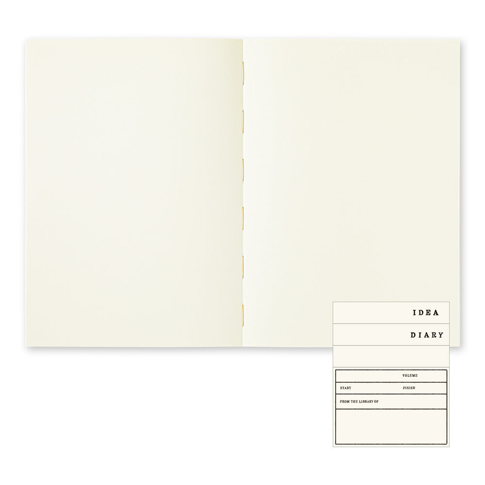 MD Notebook Thick (A5) in Blank — MD Paper notebook — quality writing journal with premium paper, at Cityluxe Singapore stationery store