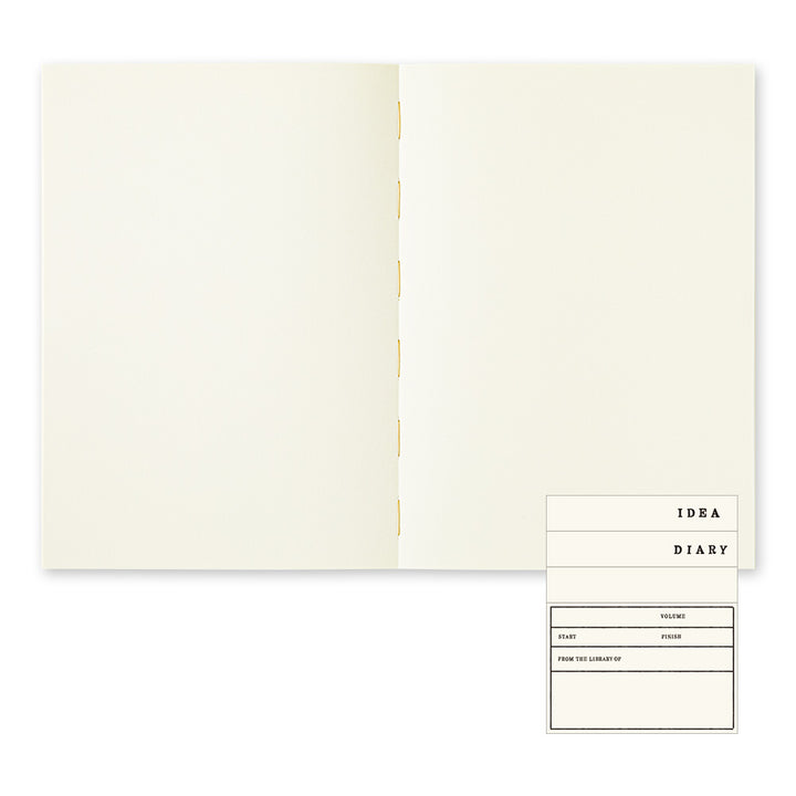 MD Notebook Thick (A5) in Blank — MD Paper notebook — quality writing journal with premium paper, at Cityluxe Singapore stationery store