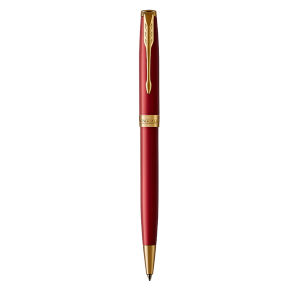 Parker Sonnet Red GT BP — Parker ballpoint pen — reliable smooth-writing everyday pen, at Cityluxe Singapore