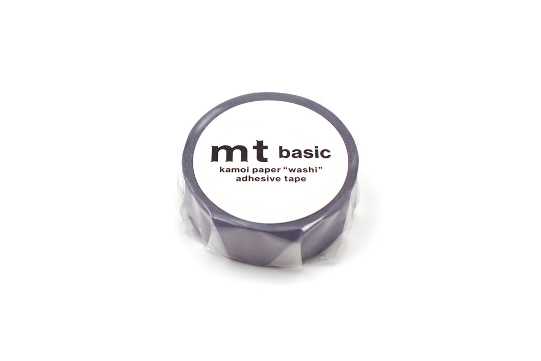 MT Basic Washi Tape - Dark Violet — applied on surface