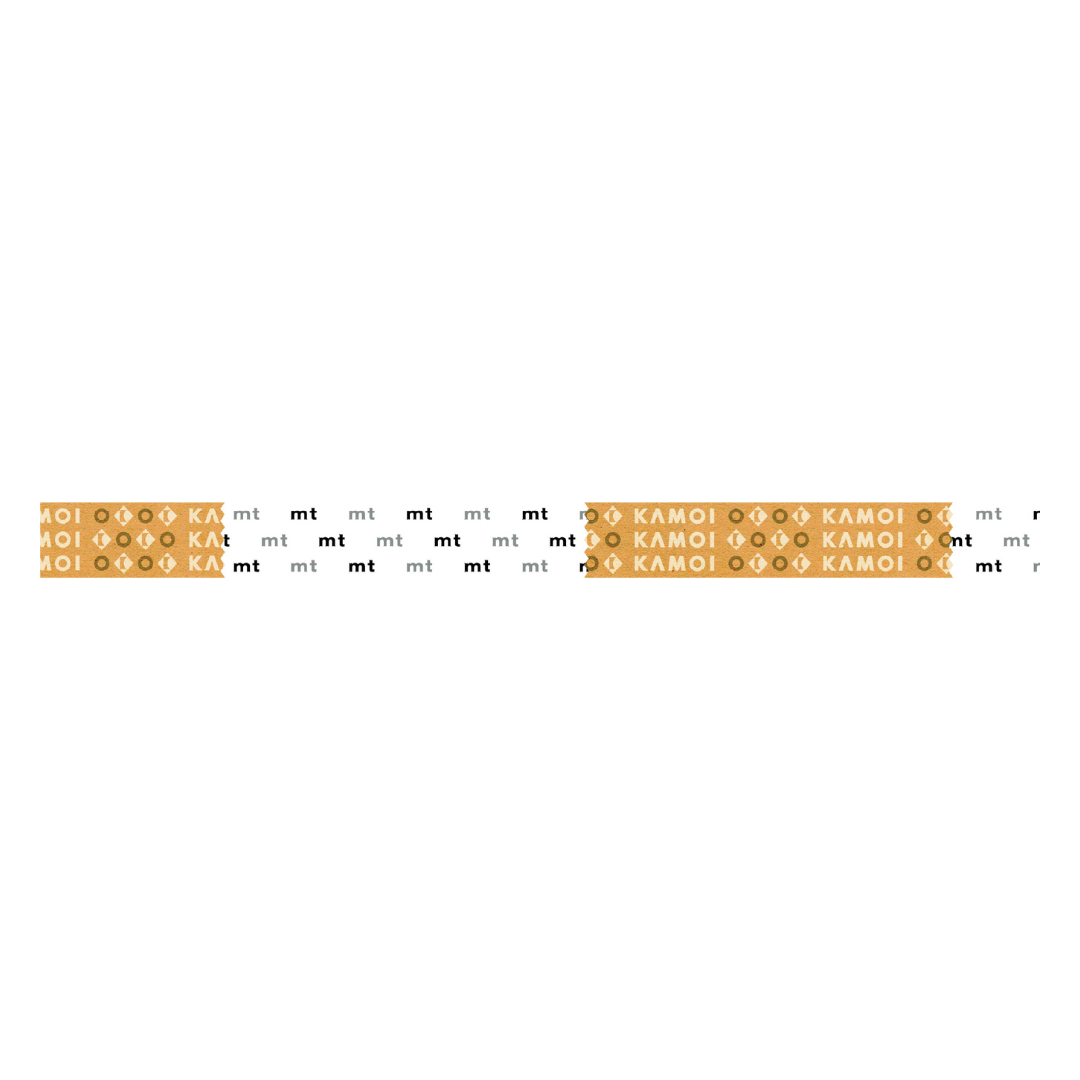 MT 1P Kamoi Washi Tape in Paper Core Design — MT Tape washi tape — decorative Japanese paper tape for journaling and craft, at Cityluxe Singapore
