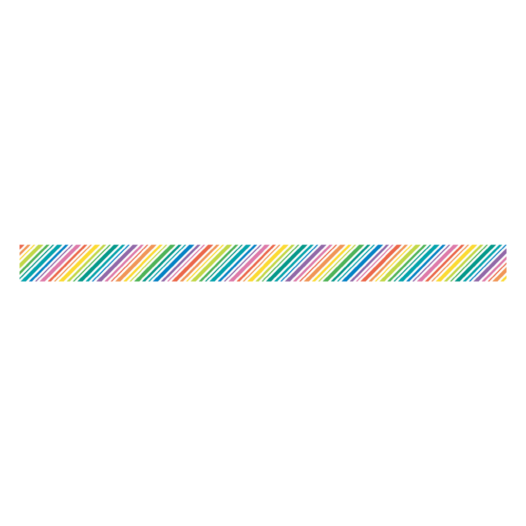 MT 1P Kamoi Washi Tape - Rainbow Stripe