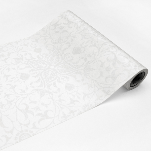 Load image into Gallery viewer, MT CASA Morris &amp; Co. Pure Net Ceiling Embroidery Paper - White
