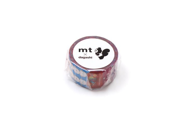MT x Dagashi Washi Tape - Fue Ramune Candy — applied on surface
