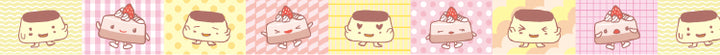MT x Dagashi Washi Tape - Mini Pudding-chan