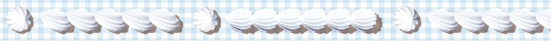 MT EX Washi Tape - Whipped Cream Line