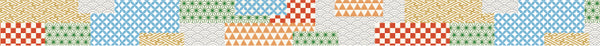 Load image into Gallery viewer, MT EX Washi Tape - Traditional Japanese Patterns Mix
