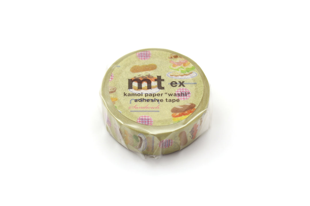 MT EX Washi Tape in Sandwich — MT Tape washi tape — decorative Japanese paper tape for journaling and craft, at Cityluxe Singapore