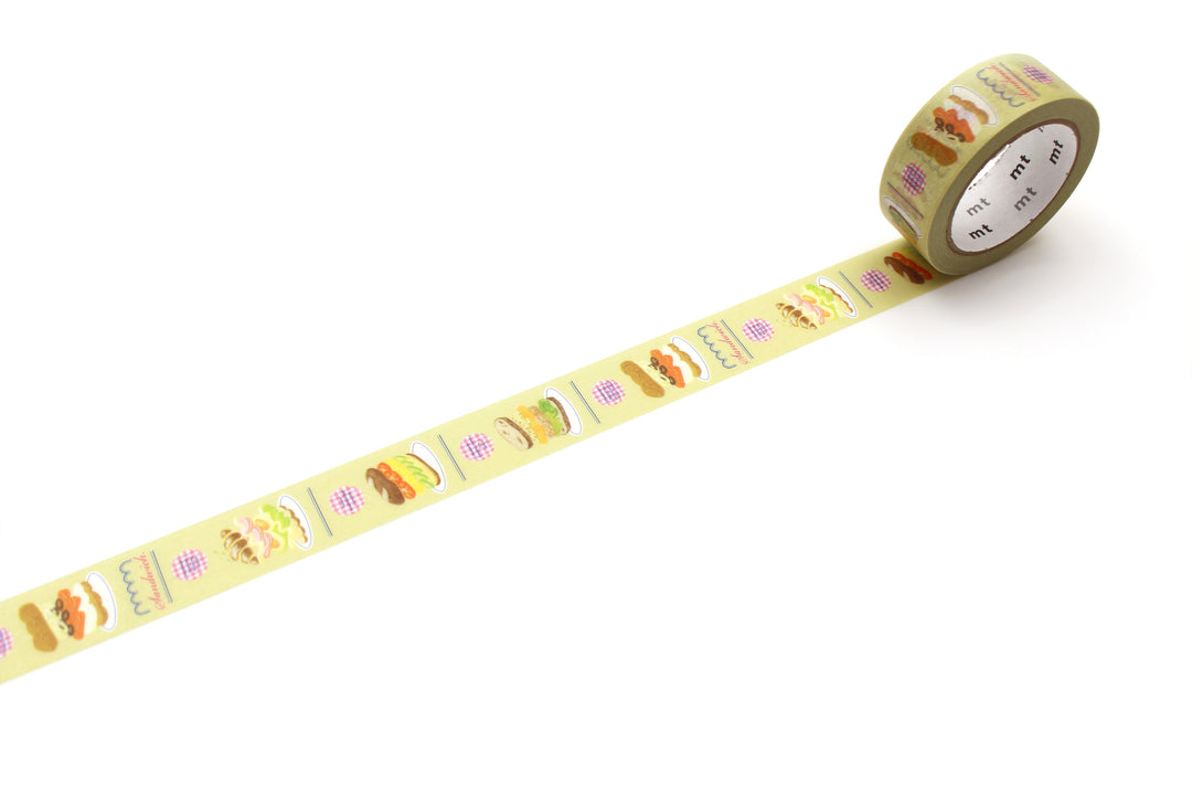 MT EX Washi Tape in Sandwich — MT Tape washi tape — decorative Japanese paper tape for journaling and craft, at Cityluxe Singapore