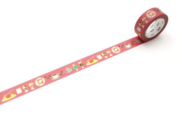 Load image into Gallery viewer, MT EX Washi Tape - Retro Cafe
