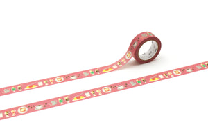 MT EX Washi Tape - Retro Cafe