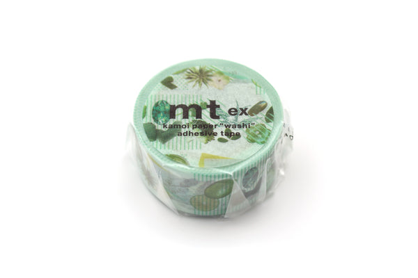 Load image into Gallery viewer, MT EX Washi Tape - Color Series Green

