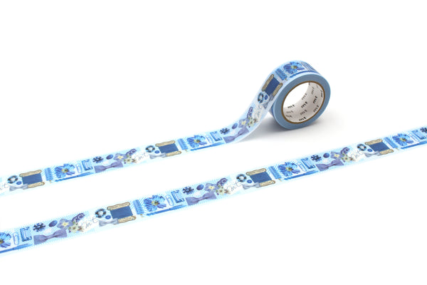 Load image into Gallery viewer, MT EX Washi Tape - Color Series Blue
